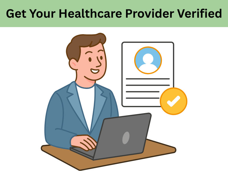 Get Your Healthcare Provider Verified