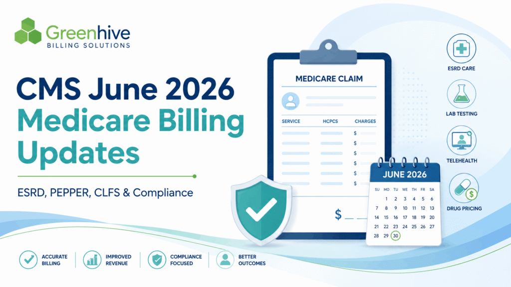 Medicare billing updates - June 2026