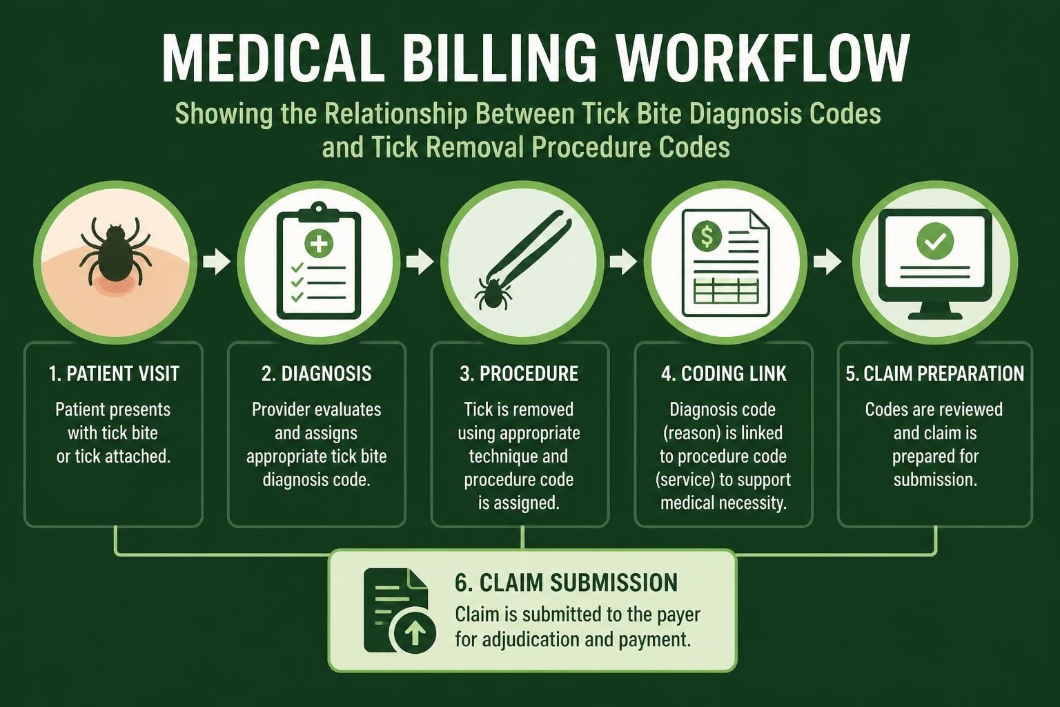 ICD 10 Code for Tick Removal