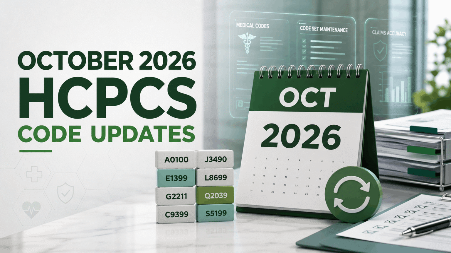 October 2026 HCPCS Level II Code Updates: What Providers Should Know